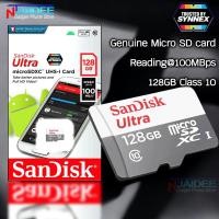 ราคา Sandisk MicroSD 128 GB Ultra Speed 100 MB การ์ดความจำสำหรับ มือถือ กล้องถ่ายรูป กล้องติดรถยนต์ (10709461283)