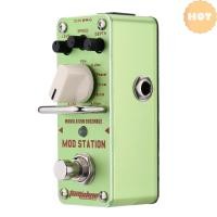 ราคา [2025 ใหม่] AROMA AMS-3 Mod Station Modulation Ensemble กีตาร์ไฟฟ้าเหยียบ Mini Single Effect พร้อม True Bypass (40410362348)