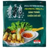 ราคา ทรีเลดี้แผ่นแป้งปอเปี๊ยะญวนทอด 340กรัม Three Ladies Special Rice Paper for Flying 340g. [หมายเลขบาร์โค้ด 0737483777968 ] (47455795166)