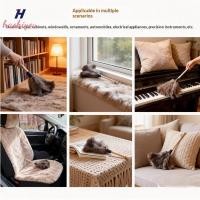 ราคา <haohiyou>Feather Duster ไม้จับ Duster Anti-static Dust Removal Dusters นกกระจอกเทศแปรงขนสัตว์สําหรับเครื่องมือทําความสะอาดบ้าน Nice (41579291570)