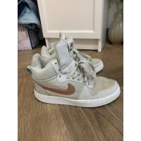 ราคา รองเท้า NIKE Court Borough Mid Premium Light Bone Shoes (26388778337)