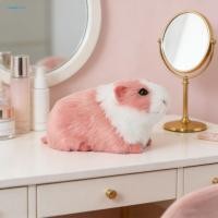 ราคา สต็อกพร้อม ไร้กลิ่นหนูแฮมสเตอร์ของเล่นสมจริงหนูแฮมสเตอร์หุ่นสมจริงตุ๊กตาหนูแฮมสเตอร์เครื่องประดับ – น่ารักขนยาวหนูตะเภารุ่นสําหรับโต๊ะบ้านชั้นวางรถตกแ (52204980473)