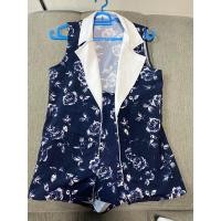 ราคา ชุดเซตเสื้อแขนกุดยาว มาพร้อมกับกางเกงขาสั้นลายดอก (27950303590)