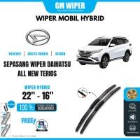 ราคา ที่ปัดน้ําฝน Daihatsu Terios 2018-ปัจจุบันกระจกรถยนต์ไฮบริดฟรี 5 เม็ดสบู่ (45257028699)