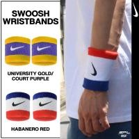 ราคา Nike Collection ผ้ารัดข้อมือ สายรัดข้อมือ Swoosh Wristband 2PK N.000.1565.620 / N.000.1565.416 / N.000.1565.730 (440) (18973660963)