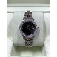 ราคา Rolex Datejust Lady หน้าดำหลักขีดขอบเพชร 26 มิล (15400583744)
