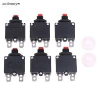 ราคา Activeeyw] Thermal Switch Circuit Breaker Overload Protector 5A 6A 8A 10A 15A 20A Overload Switch Protector ฟิวส์ใหม่ (40329358546)