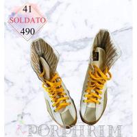 ราคา รองเท้าผ้าใบหุ้มข้อ และผับลงได้ แบรนด์แท้ SOLDATO (4578879845)