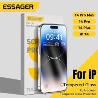 ราคา Essager ฟิล์มกันรอยหน้าจอ สำหรับ iP 15/14/13 Pro Max Plus ฟิล์มนิรภัยแบบเต็มหน้าจอ 2 ชิ้น (18996510903)