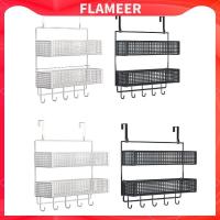 ราคา [Flameer] over The Door Hanger over The Door Organizer Towel Rack for Bedroom Bathroom (49707322621)