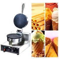 ราคา เครื่องทำขนมทองม้วน แบบไฟฟ้า ZB-XCDL-1 เตาขนมทองม้วน ทำวาฟเฟิล (29832348960)