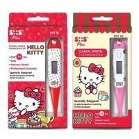 ราคา วัดอุณหภูมิ SOS Plus Clinical Digital Thermometer Hello Kitty เอสโอเอส เทอร์โมมิเตอร์ ปรอทวัดไข้ดิจิตอล ลายคิตตี้ (29656693563)