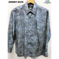 ราคา JOHNNY HAYS แท้ เสื้อเชิ๊ตแขนยาวลายวินเทส (2257179055)
