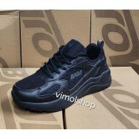 ราคา รองเท้าผ้าใบ baoji สีดำล้วน น้ำหนักเบา (27012748427)