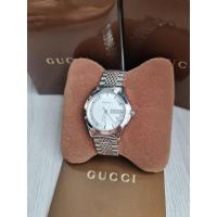 ราคา Used Like New Gucci 126.4 หน้าจี สีขาว มือสองของแท้ นาฬิกามือสอง (23318741537)