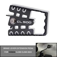 ราคา For HONDA CL300 CL500 2023 Climbing Style Brake Lever Extension Pedal Tip Plate Enlargement Extende (48703249717)
