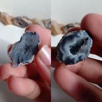 ราคา Agate Geode ️ #A11-#A12โพรงอาเกต #druzy จีโอด อาเกต หินธรรมชาติ (20059564119)