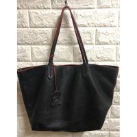 ราคา MORGAN กระเป๋าสะพายหนังวัวแท้ นำ้หนักเบา สภาพหมือนใหม่ (2832821236)