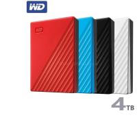 ราคา WD External Harddisk 4TB ฮาร์ดดิสก์แบบพกพา รุ่น NEW My Passport ,4 TB, USB 3.0 External HDD 2.5" ประกัน Synnex 3 ปี (6347136490)