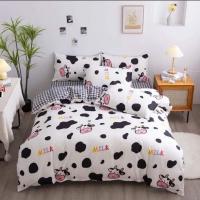 ราคา *ส่งฟรีไม่ง้อโค้ด* วัว ชุดผ้าปูที่นอน 6 ชิ้น มีผ้านวม (9376497226)