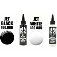 ราคา สีดำ/ขาว เพิ่มความเงา SKULL COLOR สีพร้อมใช้สำหรับงานแอร์บรัช (1523713710)