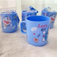 ราคา แก้วพลาสติก ลายการ์ตูน โดเรม่อน แก้วน้ำมีหูจับ น่ารัก จับถนัดมือ วัสดุฟู้ดเกรด มิกกี้ (25350596905)