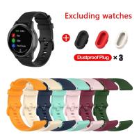 ราคา สายนาฬิกาข้อมือซิลิโคน กันฝุ่น สําหรับ Garmin Venu Vivoactive 3 Garmin Vivoactive 4S 4 Forerunner 245 (18994525893)