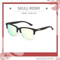 ราคา แว่นกันแดด Skull Rider Matellic Collection : Golden Star (10208450858)