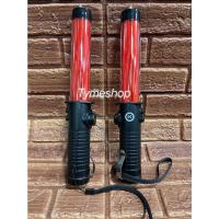 ราคา กระบองไฟจราจร+นกหวีด แบบใส่ถ่าน ไฟจราจรฉุกเฉิน ไฟฉาย ถ่าน 2A3ก้อน หรือ ถ่าน D 1ก้อน ใช้ได้ ถือได้เหน็บได้ มีแม่เหล็ก (14942771185)