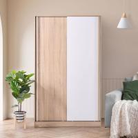 ราคา Koncept Furniture ตู้เสื้อผ้าบานเปิด ขนาด 120x60x200 ซม. รุ่น Havin