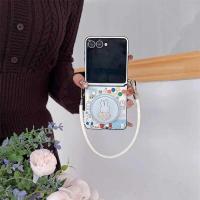 ราคา ▥ Kawaii Cartoo Miffy Magetic Phoe Case Samsug Galaxy Z Flip 7 6 5 Flip5 Flip6 Flip7 Cases With (51807549616)