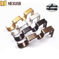 ราคา NEXUSBEAM ขายึดราวม่าน 2 ชิ้น, ที่วางรองรับก้านโรมันติดผนังแบบปรับได้, ก้านคู่เหล็กพร้อมสกรูมัลติฟังก์ชั่นขายึดแขวนสองชั้น Windows (40029483921)