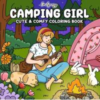 ราคา สมุดระบายสี Camping Girl by Emilycozy (49154951011)