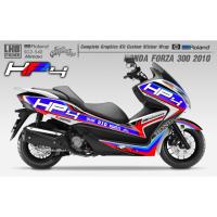 ราคา สติ๊กเกอร์แต่งลายรถ Honda Forza 300 V.1 / ตัวโมเดลเก่า 2010 - 2015 / ลาย HP4 (23941912113)