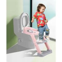 ราคา GlobalHouse Primo Kids ฝารองนั่งเด็กแบบมีบันได รุ่น E019-009-PK ขนาด 38x40x66 ซม. สีชมพู-เทา สินค้าของแท้คุณภาพดี (22356816335)