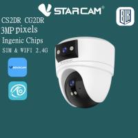 ราคา Vstarcam CS2DR CG2DR (2เลนส์) 3MP IP Camera กล้องวงจรปิดไร้สาย ความละเอียด 3MP(1296P) indoor มีAI+ (27585984925)