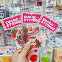 ราคา Sticker Set สติกเกอร์ชุด ชูการ์ไกลเดอร์ Random design สุดน่ารัก สติกเกอร์สัตว์ ผลไม้ [JeenLOJ] (54855287263)