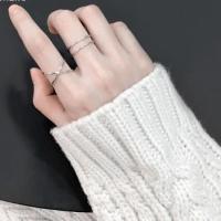 ราคา ❤️แหวนเงินแท้ 925(silver)ฟรีไซย์ แหวนเซต ขายแยกชิ้น (3635670926)