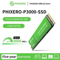 ราคา Phixero P3000 SSD M2 NVMe 256GB 512GB 1TB 2TB 4TB SSD M.2 2280 PCIe Gen3.0x4 ภายใน Solid State Drive สําหรับ PC แล็ปท็อปเดสก์ท็อปเกมคอนโซล (28781013616)