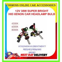 ราคา (เฉพาะหลอดไฟ) 2 ชิ้นรถ XENON HID ไฟหน้าหมอก H1 H4 H4-3 H7 H11 9005 9006 880 881 4300K 6000K 8000K (54455612856)