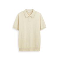 ราคา AIIZ (เอ ทู แซด) - AIIZ เสื้อโปโลผู้ชายผ้าถักสีพื้น AIIZ Men's Flat Knit Polo Shirt (54951717635)