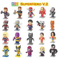ราคา เลโก้นาโน ตัวต่อนาโน เลโก้จีน ฮีโร่ Nanoblock Superhero Size M ชุด 2 (11706047338)