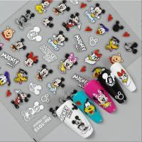 ราคา ❄สติ๊กเกอร์ตกแต่งเล็บ มิกกี้ เมาส์ ลายนูน ✨มีกาวในตัว ติดง่าย สวยเด่น [ร้านไทย] (42020323760)