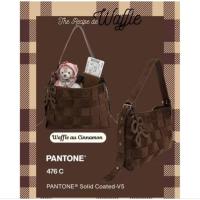 ราคา กระเป๋าwaffle สีชินนาม่อน (43628761114)