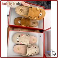 ราคา Rilakkuma ส้นหนารองเท้าแตะสไตล์เรโทร สำหรับผู้หญิง น่ารักและเพิ่มความสูง (40412262951)