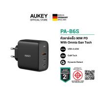 ราคา AUKEY PA-B6S หัวชาร์จเร็ว 90W Omnia Mix3 90W 3-Port Power Delivery 3.0 Charger รุ่น PA-B6S (8926608662)