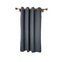 ราคา GlobalHouse DAVINCI ม่านประตู รุ่น NIKO ขนาด 150 x 250 ซม. สีเทา สินค้าของแท้คุณภาพดี (24747371924)