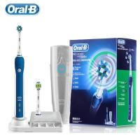 ราคา Perfect Gift ชุดแปรงสีฟันไฟฟ้า CrossAction ของOral-B Pro 4000 - เทคโนโลยีโซนิค 3D, 1 ด้ามจับ, หัวแปรง 2 หัว, ที่ชาร์จ 1 อัน, เคสเดินทาง 1 อัน & หัวแปรง 1 อัน (55306422799)