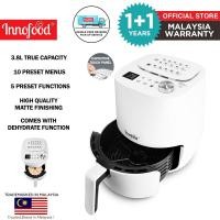ราคา Innofood Embedded Capacitive Touch Air Fryer - Matte White (3.8L) KT-AF04S (22868976517)