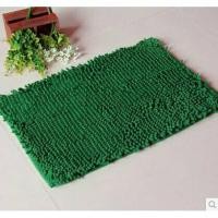 ราคา HIJAU พรมเช็ดเท้า Green Dof Cendol 40 x 60 ซม. พรมขนสัตว์ / พรมเช็ดเท้า chenille สีเขียว (26259959699)